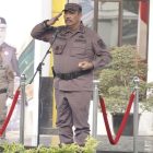 Kajati Jambi Sugeng Hariadi saat memimpin Upacara Harlah Kejaksaan Republik Indonesia ke 81 di Kejati Jambi, (02 September 2026)